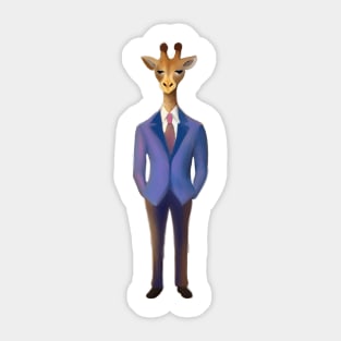Giraffe Style Sticker